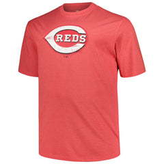 Cincinnati Reds Profile Big & Tall Weathered Logo T-Shirt Sale