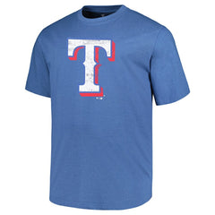 Texas Rangers Profile Big & Tall Weathered Logo T-Shirt for sale