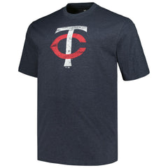 Minnesota Twins Profile Big & Tall Weathered Logo T-Shirt Online