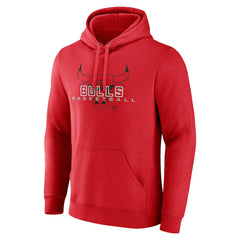 Chicago Bulls Stellar Personalized Name & Number Pullover Hoodie Red