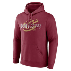 Cleveland Cavaliers Stellar Personalized Name & Number Pullover Hoodie Wine