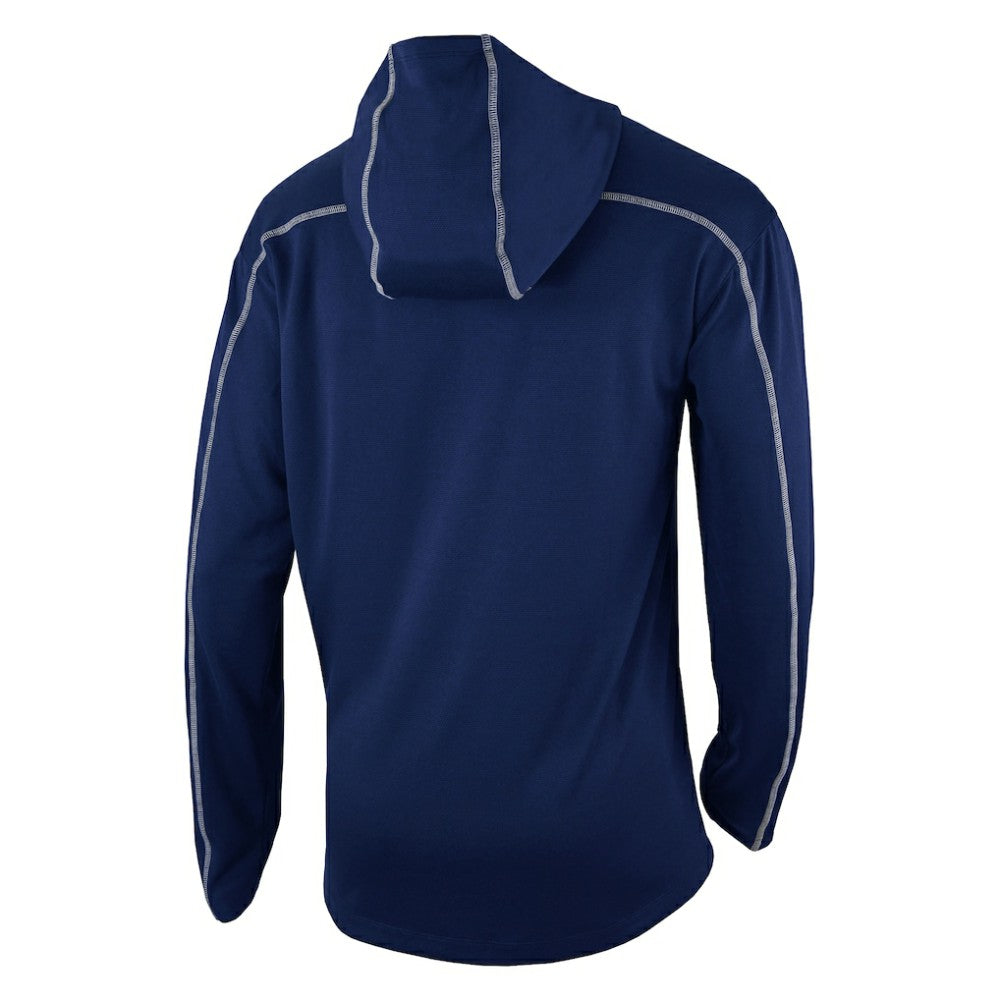 Colorado Avalanche Columbia Omni-Wick Shotgun Long Sleeve Hoodie T-Shirt - Navy | NHL sale