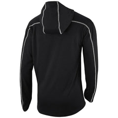 Los Angeles Kings Columbia Omni-Wick Shotgun Long Sleeve Hoodie T-Shirt - Black | NHL Clearance