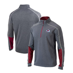 Colorado Avalanche Columbia Omni-Wick Shotgun 2.0 Quarter-Zip Pullover Top - Gray/Purple | NHL near me