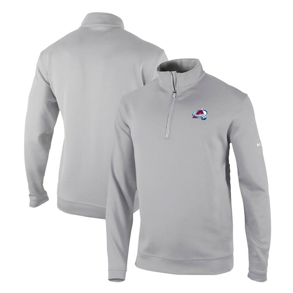 Colorado Avalanche Columbia Omni-Wick Wickhams Hills Half-Zip Pullover Top - Gray | NHL sale