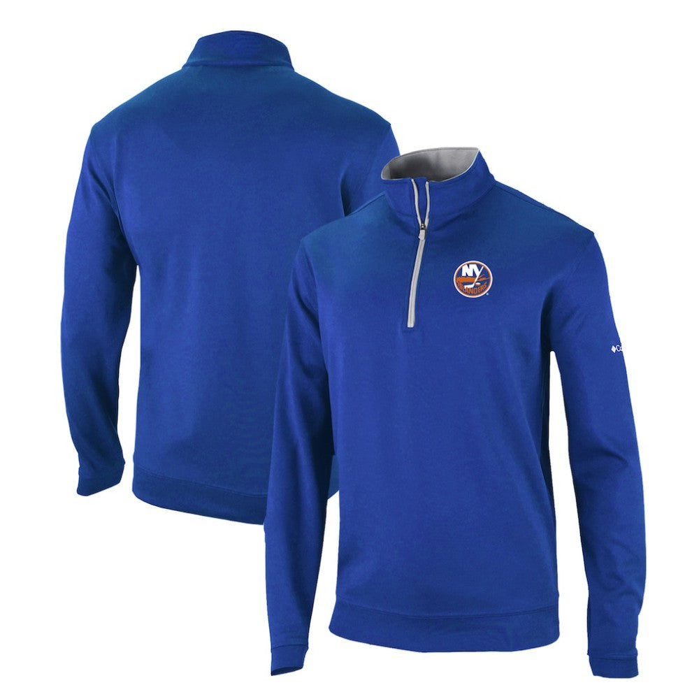 New York Islanders Columbia Omni-Wick Wickhams Hills Half-Zip Pullover Top - Royal | NHL sale