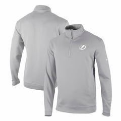 Tampa Bay Lightning Columbia Omni-Wick Wickhams Hills Half-Zip Pullover Top - Gray | NHL sale