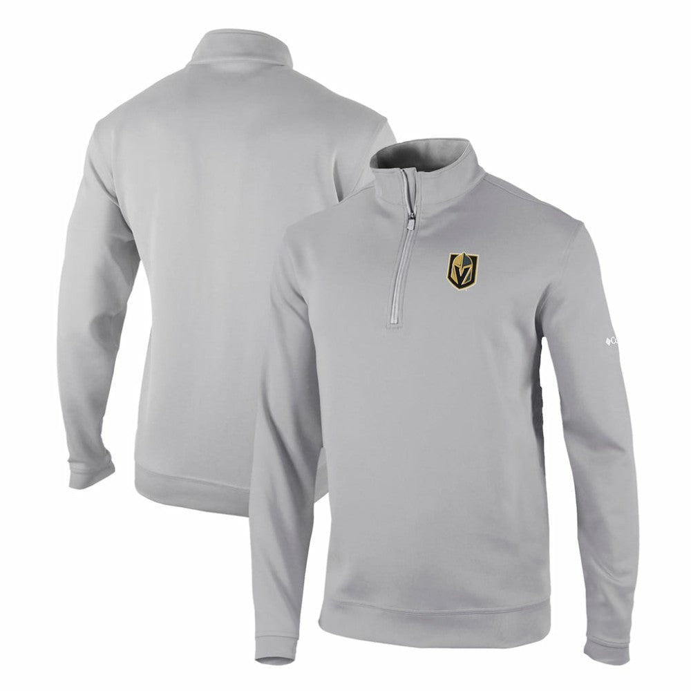 Vegas Golden Knights Columbia Omni-Wick Wickhams Hills Half-Zip Pullover Top - Gray | NHL on sale