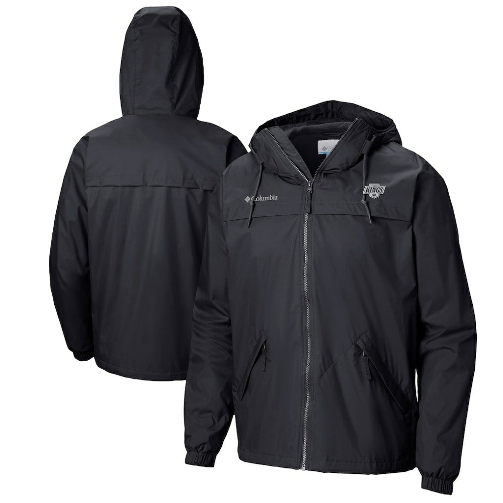Los Angeles Kings Columbia Oroville Creek Lightweight Full-Zip Windbreaker Jacket - Black | NHL discount