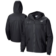 Los Angeles Kings Columbia Oroville Creek Lightweight Full-Zip Windbreaker Jacket - Black | NHL discount