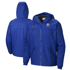 New York Islanders Columbia Oroville Creek Lightweight Full-Zip Windbreaker Jacket - Blue | NHL Lifestyle