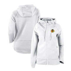 Chicago Blackhawks Columbia Women's Omni-Wick Pack It Up Full-Zip Jacket - White | NHL on sale