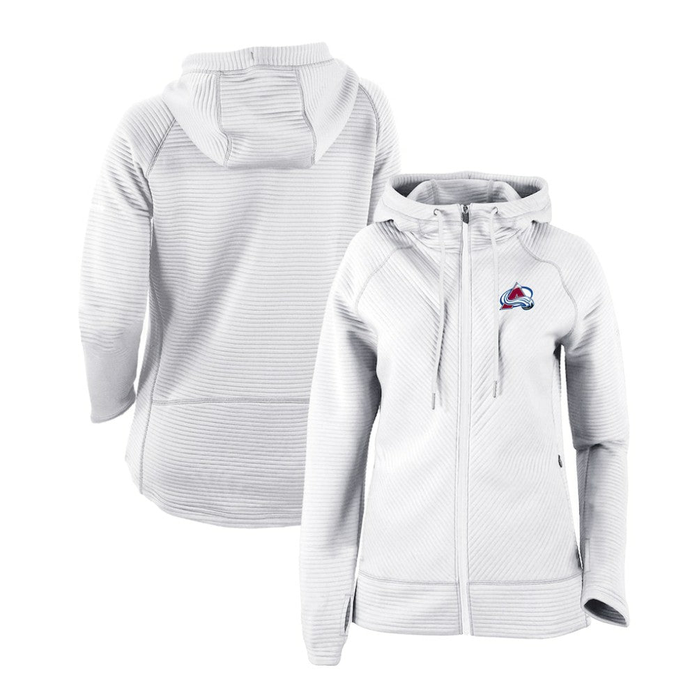 Colorado Avalanche Columbia Women's Omni-Wick Pack It Up Full-Zip Jacket - White | NHL discount