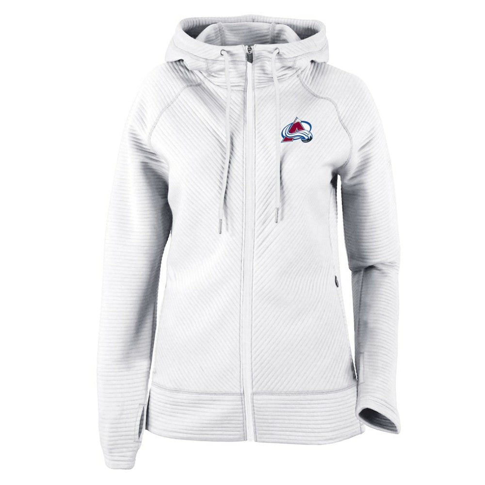 Colorado Avalanche Columbia Women's Omni-Wick Pack It Up Full-Zip Jacket - White | NHL discount