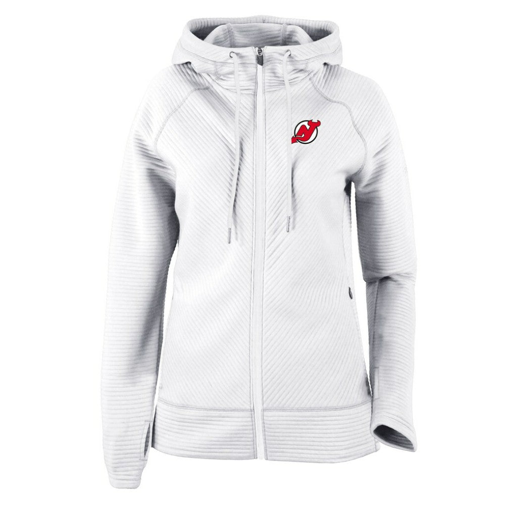 New Jersey Devils Columbia Women's Omni-Wick Pack It Up Full-Zip Jacket - White | NHL sale
