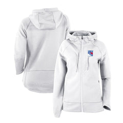 New York Rangers Columbia Women's Omni-Wick Pack It Up Full-Zip Jacket - White | NHL near me