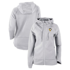 Pittsburgh Penguins Columbia Women's Omni-Wick Pack It Up Full-Zip Jacket - Gray | NHL Lifestyle