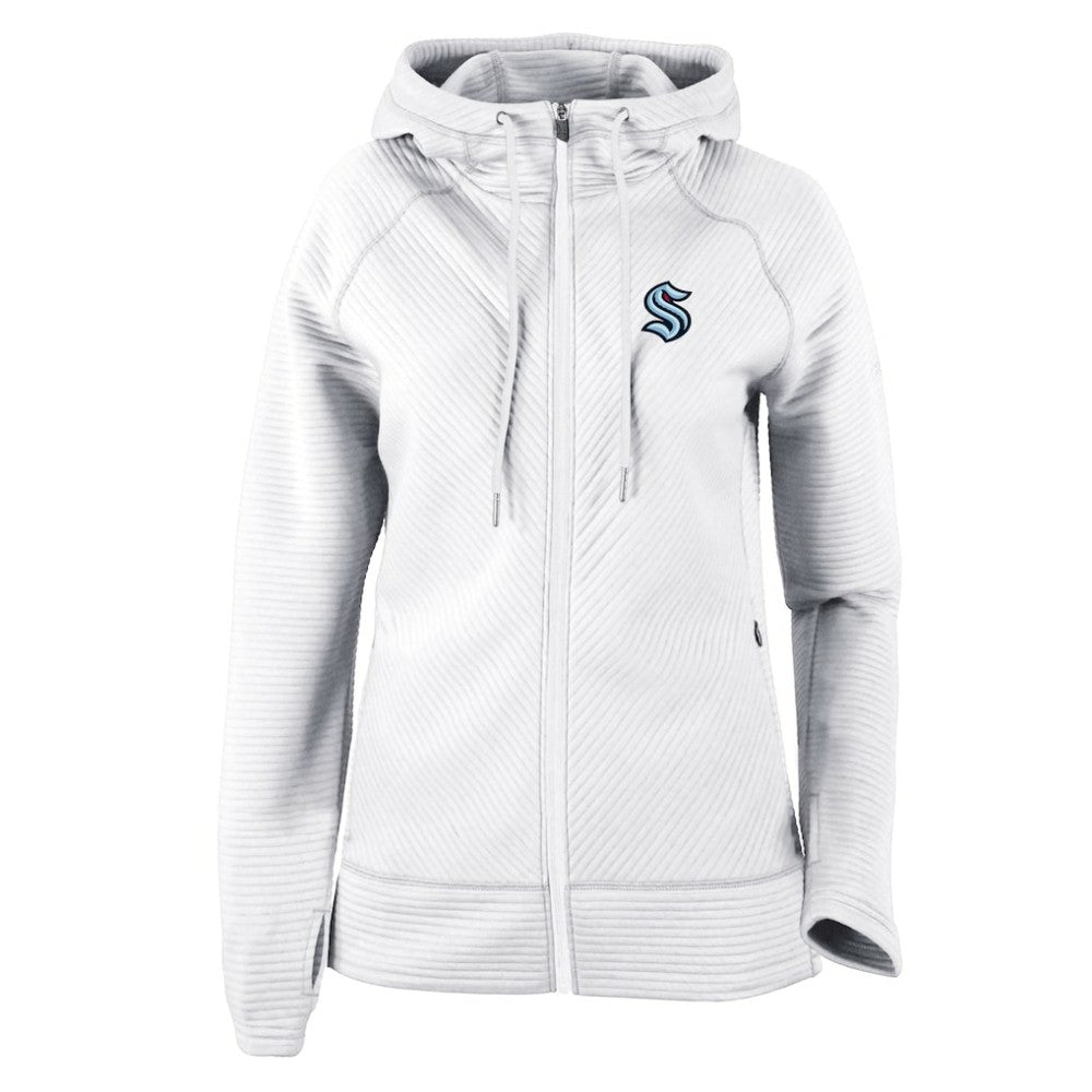 Seattle Kraken Columbia Women's Omni-Wick Pack It Up Full-Zip Jacket - White | NHL on sale