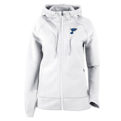 St. Louis Blues Columbia Women's Omni-Wick Pack It Up Full-Zip Jacket - White | NHL near me