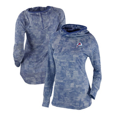 Colorado Avalanche Columbia Women's Omni-Wick Sunday Ball Pullover Hoodie - Navy | NHL discount