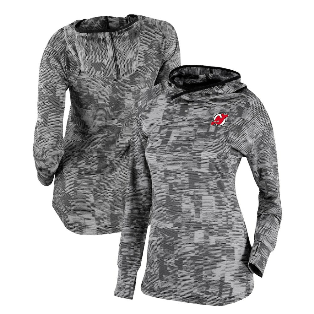 New Jersey Devils Columbia Women's Omni-Wick Sunday Ball Pullover Hoodie - Black | NHL online