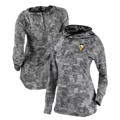 Pittsburgh Penguins Columbia Women's Omni-Wick Sunday Ball Pullover Hoodie - Black | NHL near me