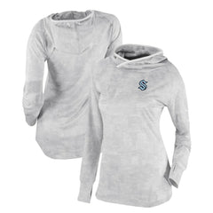 Seattle Kraken Columbia Women's Omni-Wick Sunday Ball Pullover Hoodie - White | NHL on sale