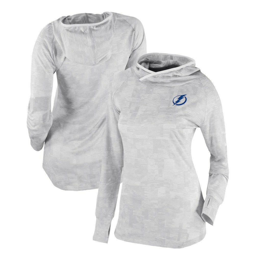 Tampa Bay Lightning Columbia Women's Omni-Wick Sunday Ball Pullover Hoodie - White | NHL discount