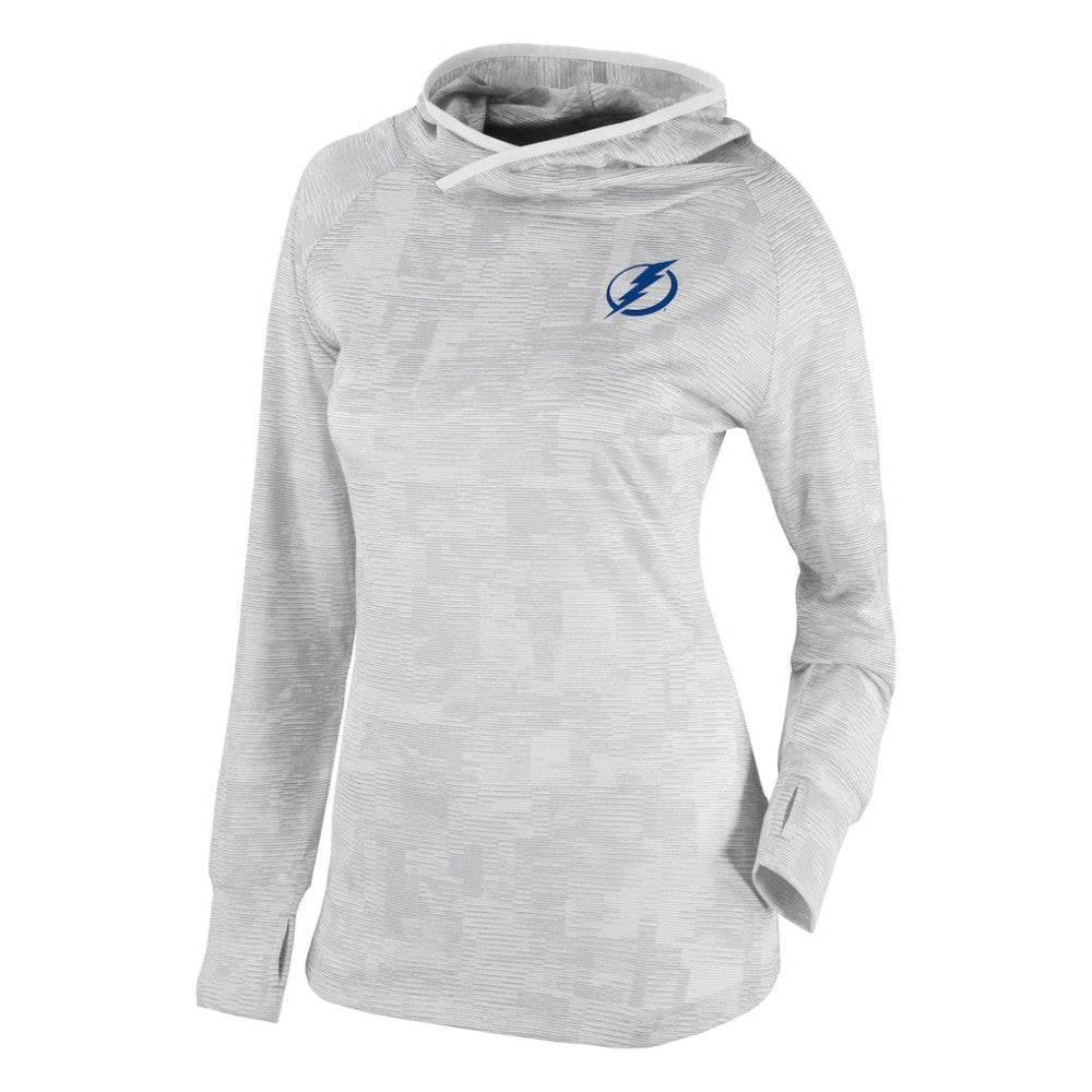 Tampa Bay Lightning Columbia Women's Omni-Wick Sunday Ball Pullover Hoodie - White | NHL discount