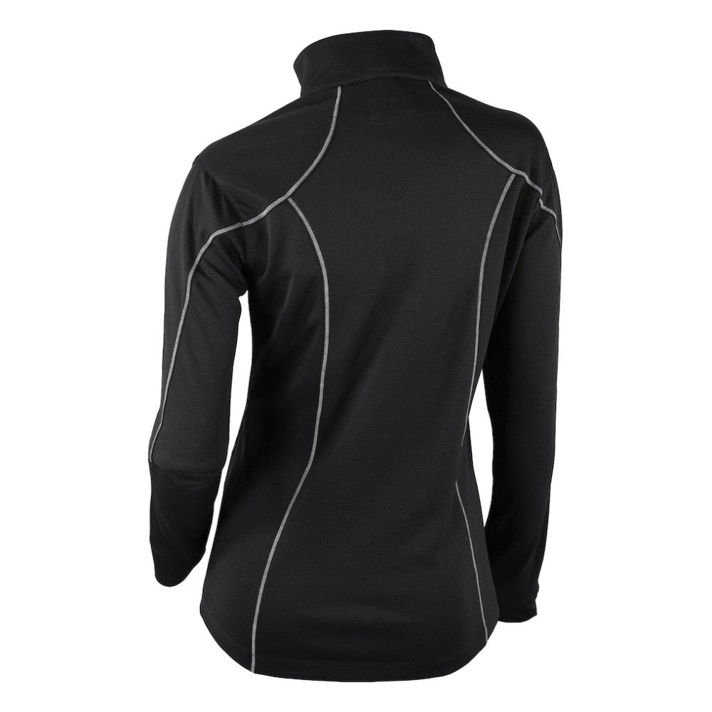 Dallas Stars Columbia Women's Omni-Wick Shotgun 2.0 Quarter-Zip Pullover Top - Black | NHL Clearance