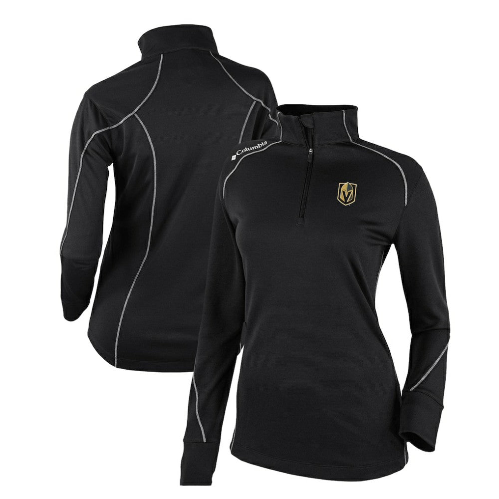 Vegas Golden Knights Columbia Women's Omni-Wick Shotgun 2.0 Quarter-Zip Pullover Top - Black | NHL near me