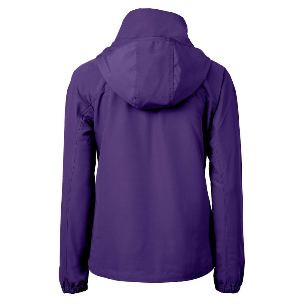 Baltimore Ravens Cutter & Buck Women's Charter Eco Recycled Full-Zip Jacket - Purple - NFL