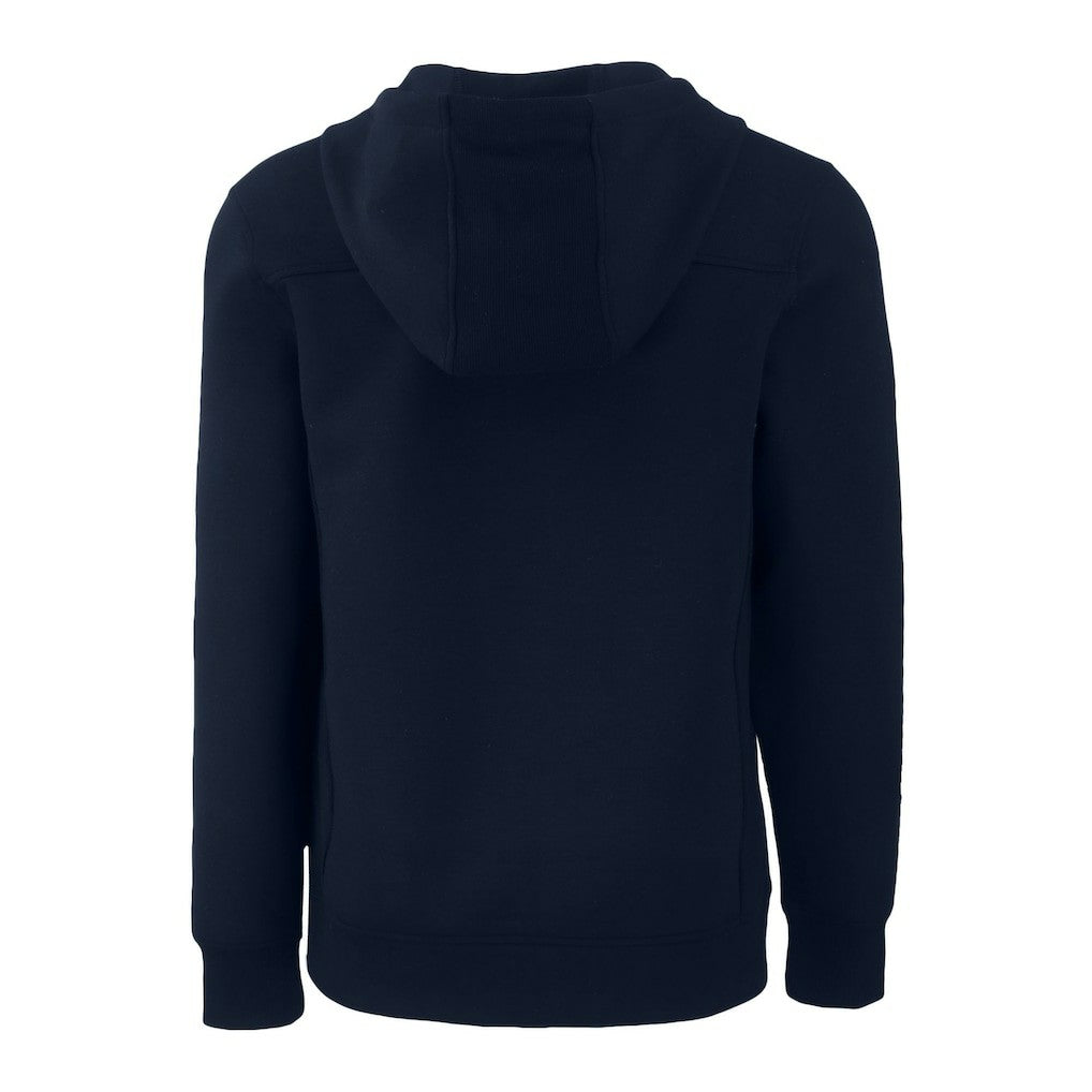 Buffalo Bills Cutter & Buck Helmet Roam Eco Half-Zip Recycled Pullover Hoodie - Navy - NFL