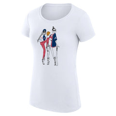 Atlanta Braves G-III 4Her by Carl Banks Women's Super-Slim Fit Lightweight Baseball Girls T-Shirt Sale