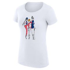Chicago Cubs G-III 4Her by Carl Banks Women's Super-Slim Fit Lightweight Baseball Girls T-Shirt Discount