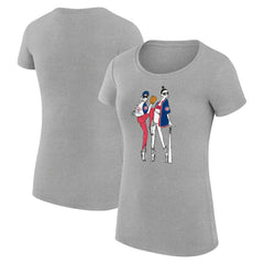 Chicago Cubs G-III 4Her by Carl Banks Women's Super-Slim Fit Lightweight Baseball Girls T-Shirt Discount