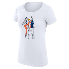 Detroit Tigers G-III 4Her by Carl Banks Women's Super-Slim Fit Lightweight Baseball Girls T-Shirt Discount