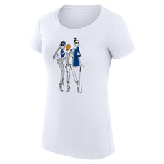 Los Angeles Dodgers G-III 4Her by Carl Banks Women's Super-Slim Fit Lightweight Baseball Girls T-Shirt Online