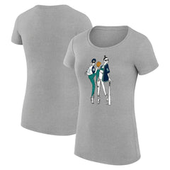 Seattle Mariners G-III 4Her by Carl Banks Women's Super-Slim Fit Lightweight Baseball Girls T-Shirt Sale