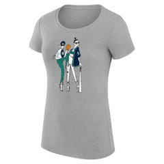 Seattle Mariners G-III 4Her by Carl Banks Women's Super-Slim Fit Lightweight Baseball Girls T-Shirt Sale