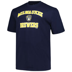 Milwaukee Brewers Profile Big & Tall Heart & Soul T-Shirt for sale