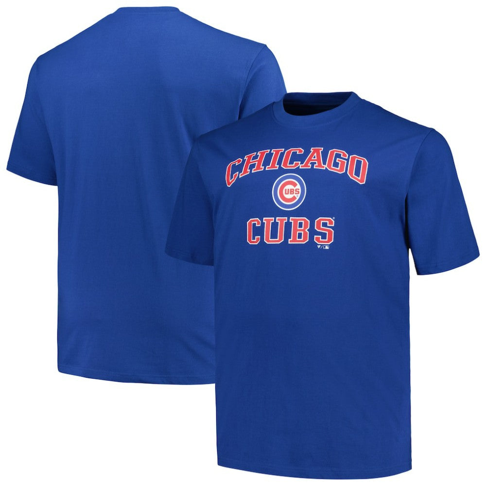 Chicago Cubs Profile Big & Tall Heart & Soul T-Shirt Online