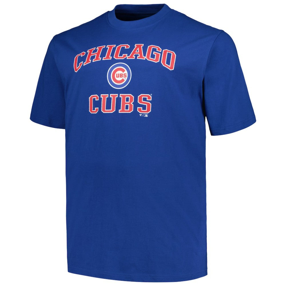 Chicago Cubs Profile Big & Tall Heart & Soul T-Shirt Online