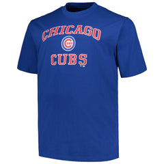 Chicago Cubs Profile Big & Tall Heart & Soul T-Shirt Online