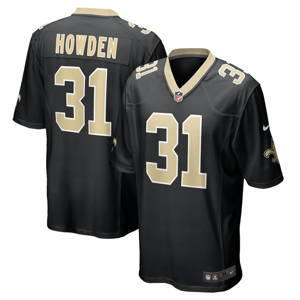 Jordan Howden New Orleans Saints Team Game Jersey - Black - Nike