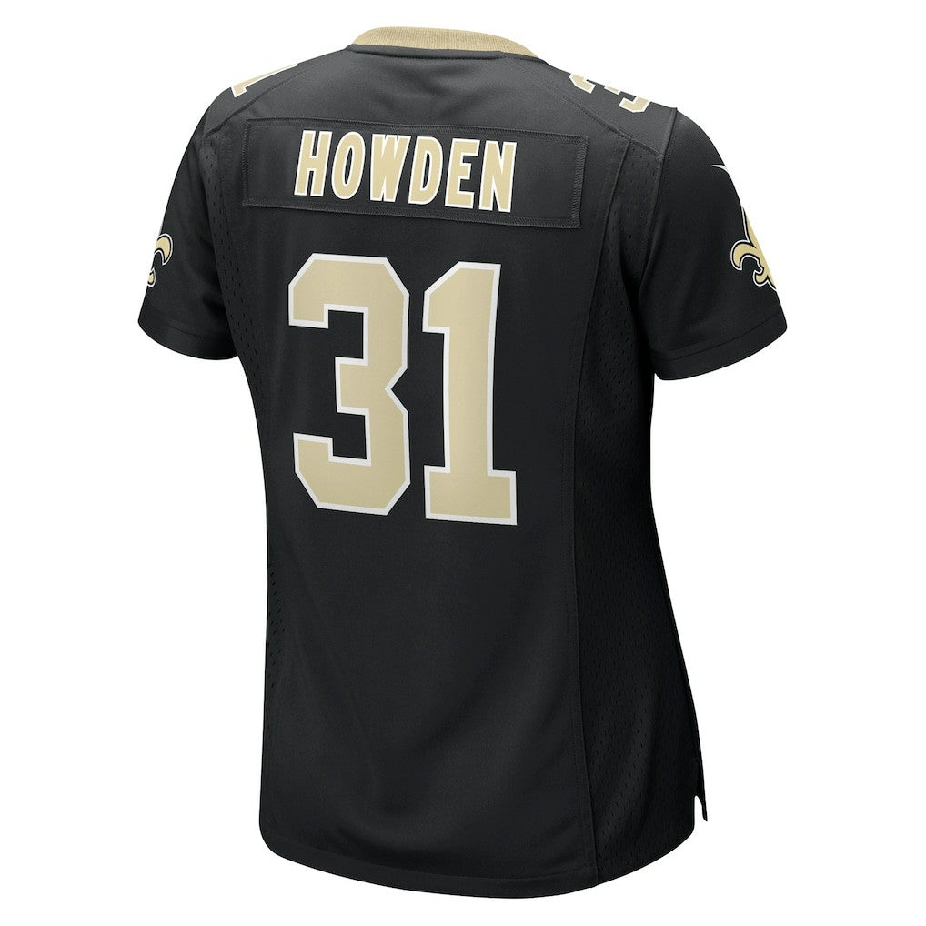 Jordan Howden New Orleans Saints Women's Team Game Jersey - Black - Nike