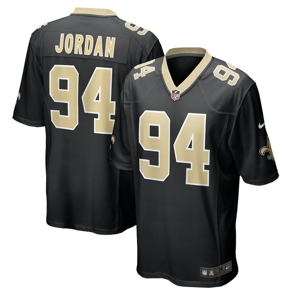Cameron Jordan New Orleans Saints Team Game Jersey - Black - Nike