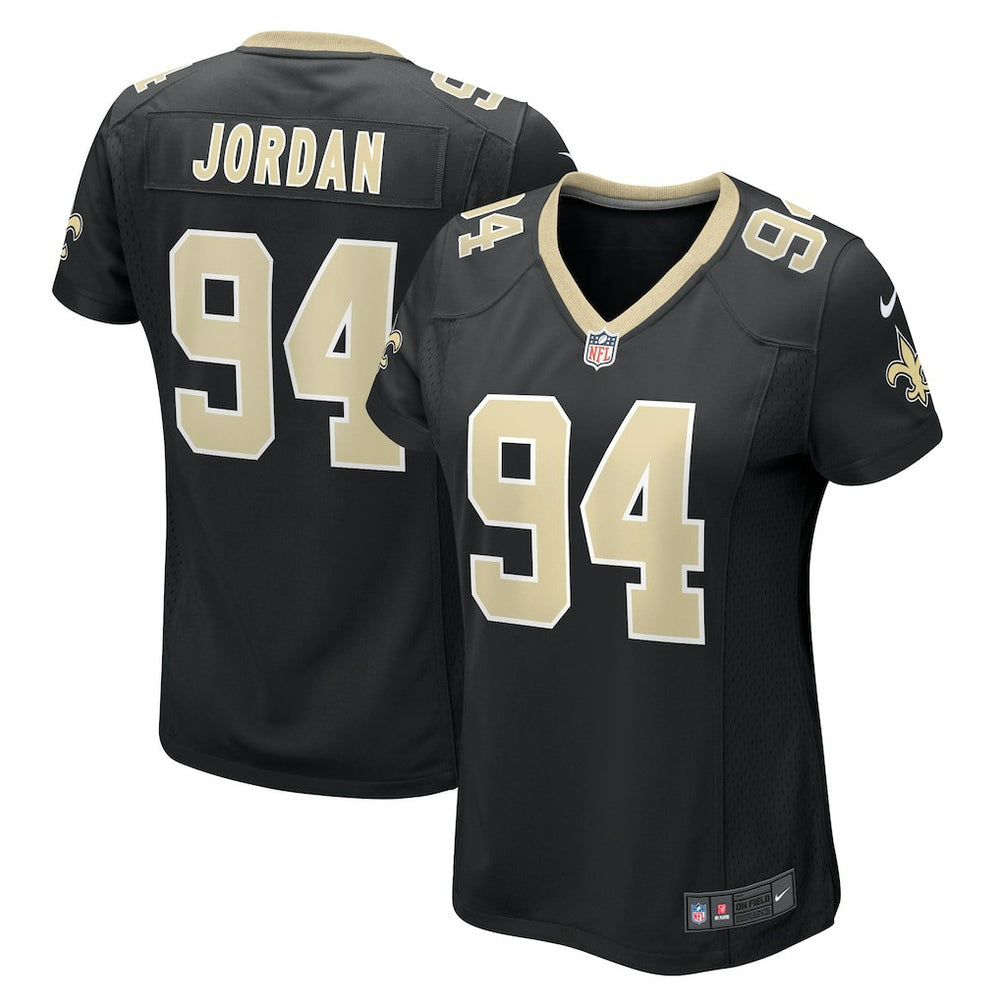 Cameron Jordan New Orleans Saints Women's Team Game Jersey - Black - Nike
