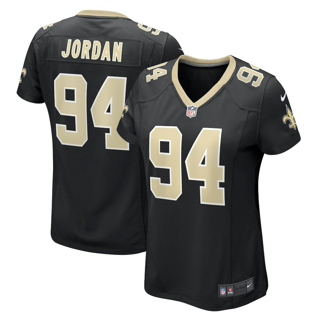 Cameron Jordan New Orleans Saints Women's Team Game Jersey - Black - Nike