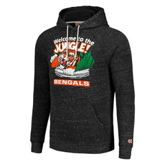 Cincinnati Bengals Homage Unisex Hyperlocal Raglan Pullover Hoodie - Charcoal - NFL